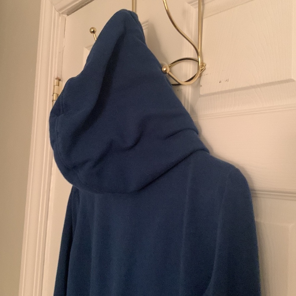 Nike  Funnel Fleece Blue Hoodie/Sweatshirt Size M #570 - Picture 7 of 12